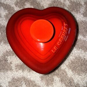 Le Creuset Heart-Shaped Red Cocotte